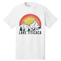 Titicaca Lake Bolivia Vintage Bolivian Souvenir Tall T-Shirt