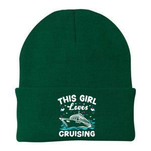 This Loves Cruising Cruise Ship Trip Funny Gift Knit Cap Winter Beanie