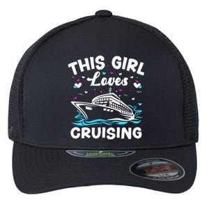 This Loves Cruising Cruise Ship Trip Funny Gift Flexfit Unipanel Trucker Cap