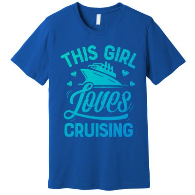 This Loves Cruising Gift Cruise Ship Lover Premium T-Shirt