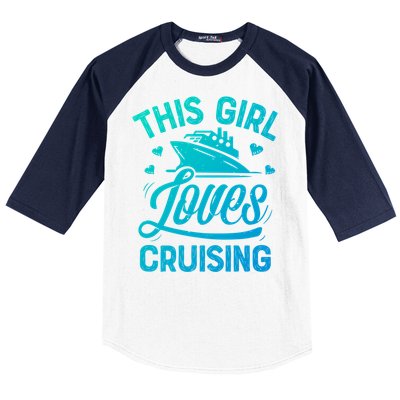 This Loves Cruising Gift Cruise Ship Lover Baseball Sleeve Shirt