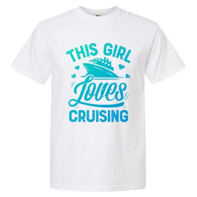 This Loves Cruising Gift Cruise Ship Lover Garment-Dyed Heavyweight T-Shirt