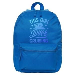 This Loves Cruising Gift Cruise Ship Lover 16 in Basic Backpack