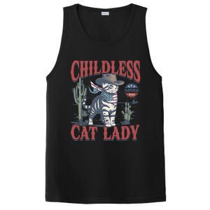 This Less Cat Lady Ladies Is Voting Kamala Election 24 Gift PosiCharge Competitor Tank