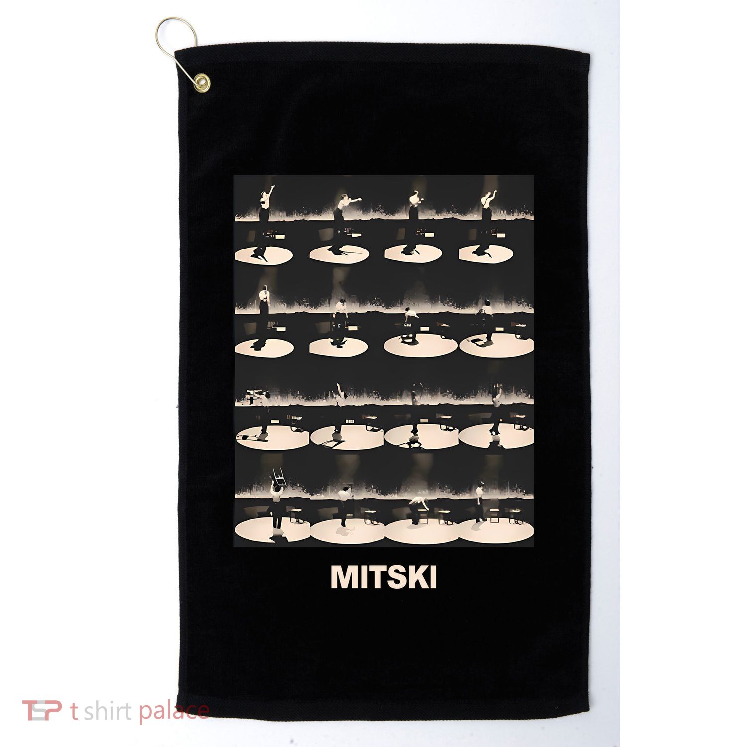 The Land Choreography Golf Towel