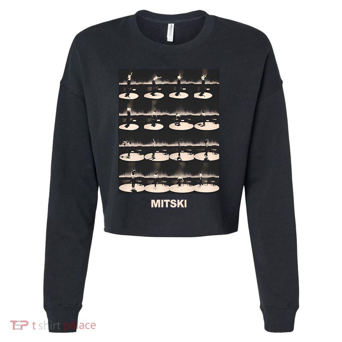 The Land Choreography Cropped Pullover Crew
