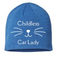 This Less Cat Lady Ladies Is Voting Kamala Cool Gift Sustainable Beanie