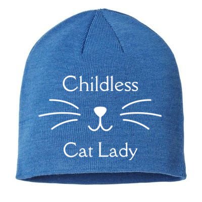 This Less Cat Lady Ladies Is Voting Kamala Cool Gift Sustainable Beanie