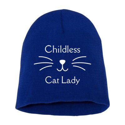 This Less Cat Lady Ladies Is Voting Kamala Cool Gift Short Acrylic Beanie