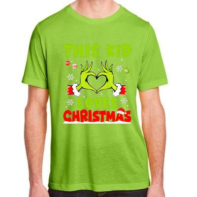 This Loves Christmas Xmas Pajama  Adult ChromaSoft Performance T-Shirt