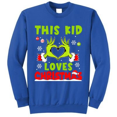 This Loves Christmas Xmas Pajama  Sweatshirt