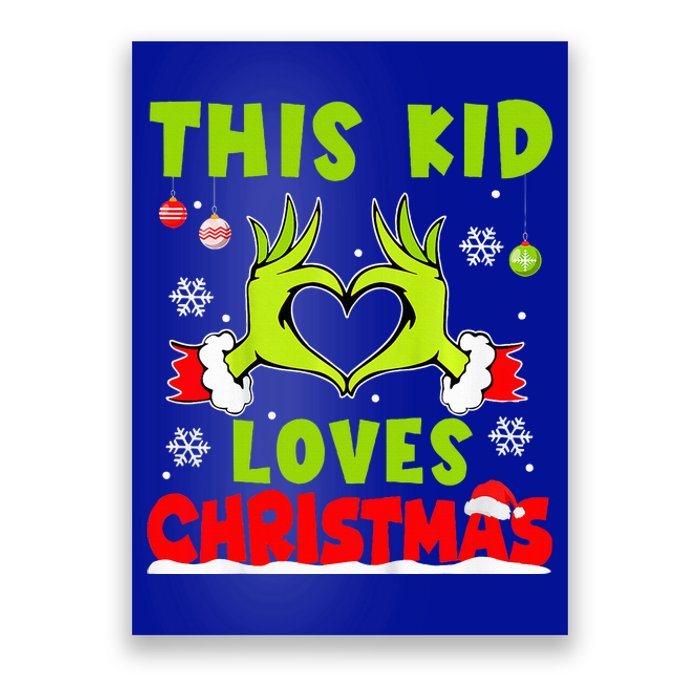 This Loves Christmas Xmas Pajama  Poster