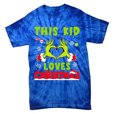 This Loves Christmas Xmas Pajama  Tie-Dye T-Shirt