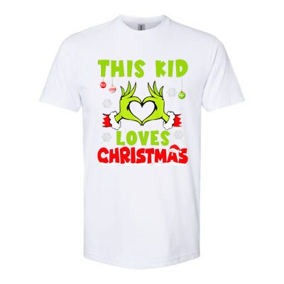 This Loves Christmas Xmas Pajama  Softstyle CVC T-Shirt