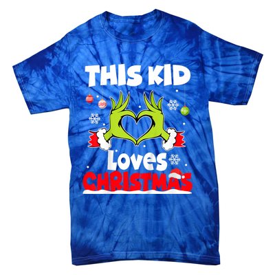 This Loves Christmas Xmas Pajama Tie-Dye T-Shirt