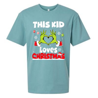 This Loves Christmas Xmas Pajama Sueded Cloud Jersey T-Shirt