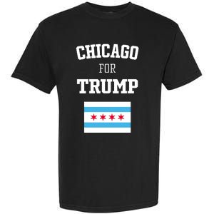 The Lioness Chicago For Trump Flag Garment-Dyed Heavyweight T-Shirt