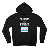 The Lioness Chicago For Trump Flag Hoodie