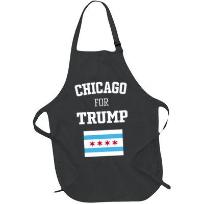 The Lioness Chicago For Trump Flag Apron