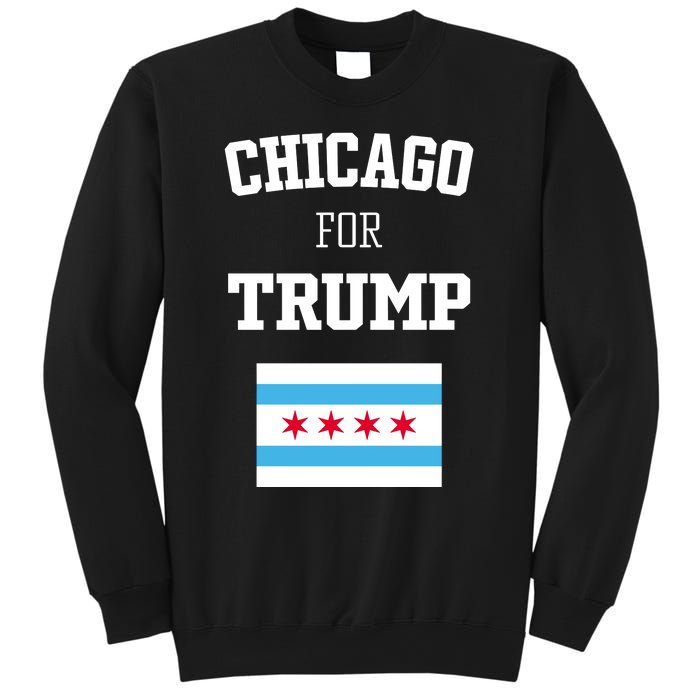 The Lioness Chicago For Trump Flag Sweatshirt