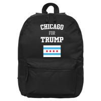 The Lioness Chicago For Trump Flag 16 in Basic Backpack