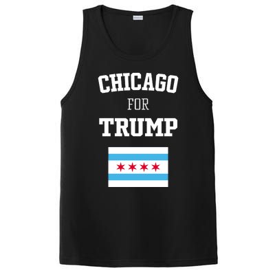 The Lioness Chicago For Trump Flag PosiCharge Competitor Tank