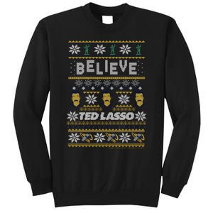 Ted Lasso Christmas Believe Ted Lasso Ugly Sweater Sweatshirt