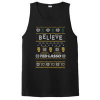 Ted Lasso Christmas Believe Ted Lasso Ugly Sweater PosiCharge Competitor Tank