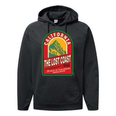 The Lost Coast Trail California Performance Fleece Hoodie