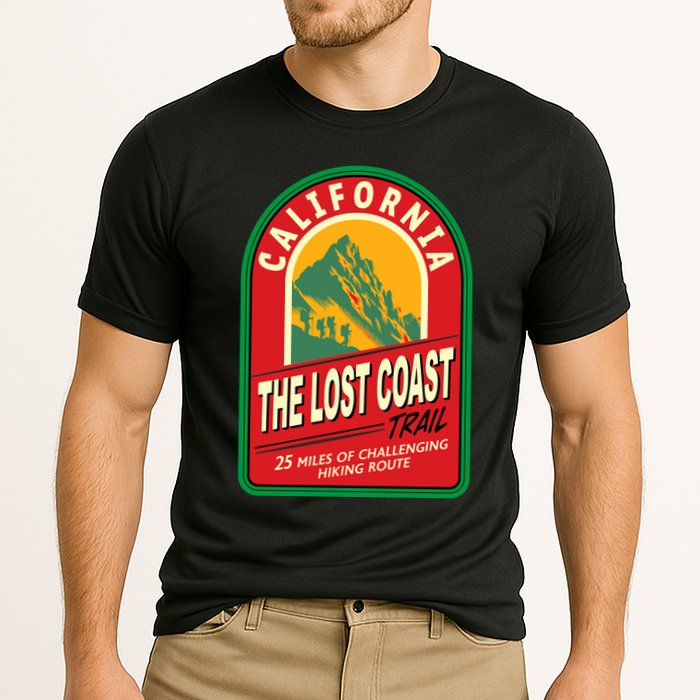 The Lost Coast Trail California Cooling Performance Crew T-Shirt