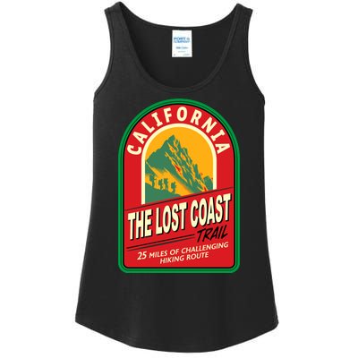 The Lost Coast Trail California Ladies Essential Tank