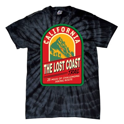 The Lost Coast Trail California Tie-Dye T-Shirt