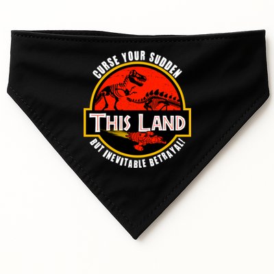 This Land Curse Your Sudden But Inevitable Betrayal USA-Made Doggie Bandana
