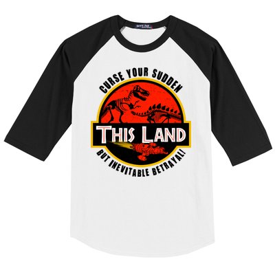 This Land Curse Your Sudden But Inevitable Betrayal Baseball Sleeve Shirt