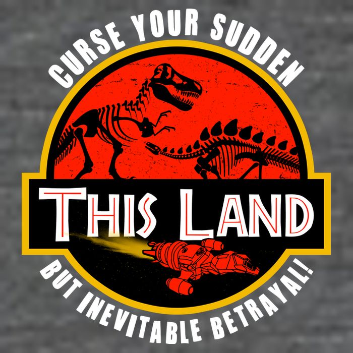 This Land Curse Your Sudden But Inevitable Betrayal 7-Panel Snapback Hat