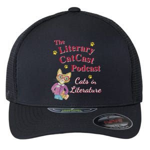 The Literary Catcast Podcast Flexfit Unipanel Trucker Cap