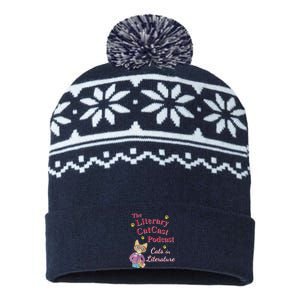 The Literary Catcast Podcast USA-Made Snowflake Beanie