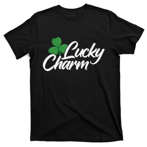 Three Leaf Clover Lucky Charmss St Patrick's Day St Paddy's T-Shirt