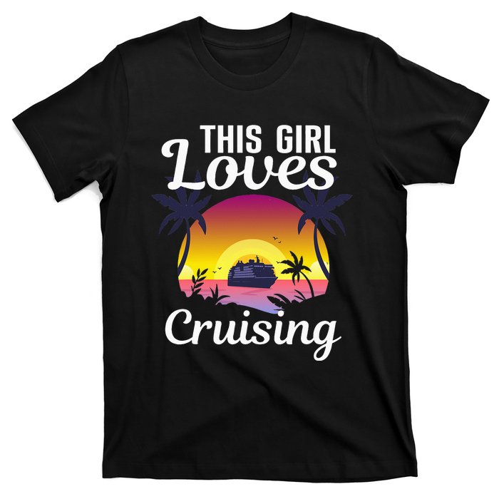 Travel Lover Cool Cruising Art For Cruise Ship T-Shirt