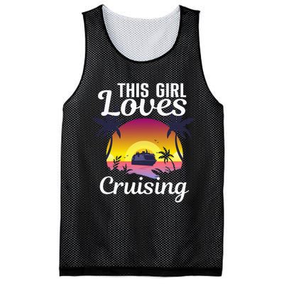 Travel Lover Cool Cruising Art For Cruise Ship Mesh Reversible Basketball Jersey Tank