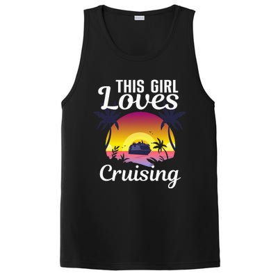 Travel Lover Cool Cruising Art For Cruise Ship PosiCharge Competitor Tank