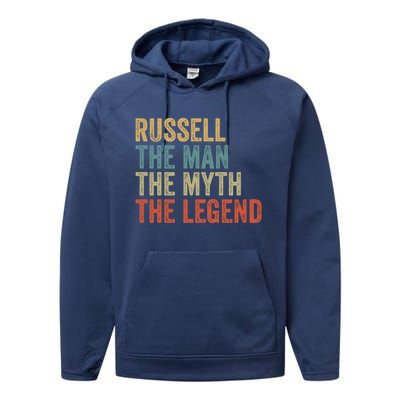 The Legend Cool Gift Performance Fleece Hoodie