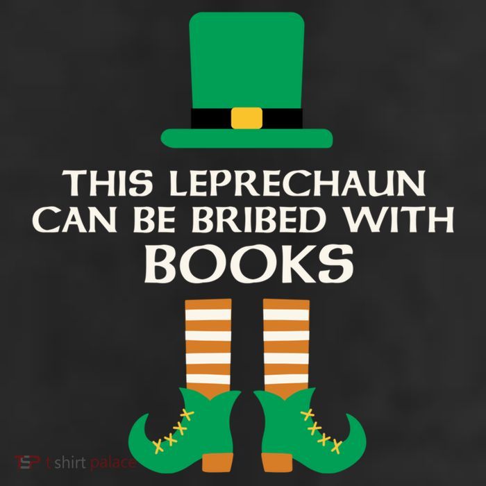 This Leprechaun Can Be Bribed With Books Read St Paddy Day Gift 11oz C Handle Ceramic Mug