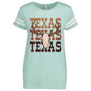 Texas Longhorn Cowboy Cowgirl Western Texas Women Men Enza Ladies Jersey Football T-Shirt