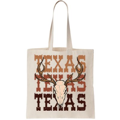 Texas Longhorn Cowboy Cowgirl Western Texas Women Men Tote Bag