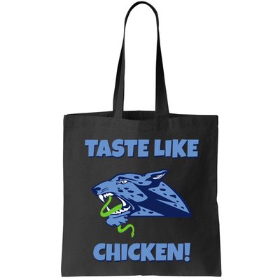 Taste Like Chicken Football Panther Eating Snake Football Rivals Bag