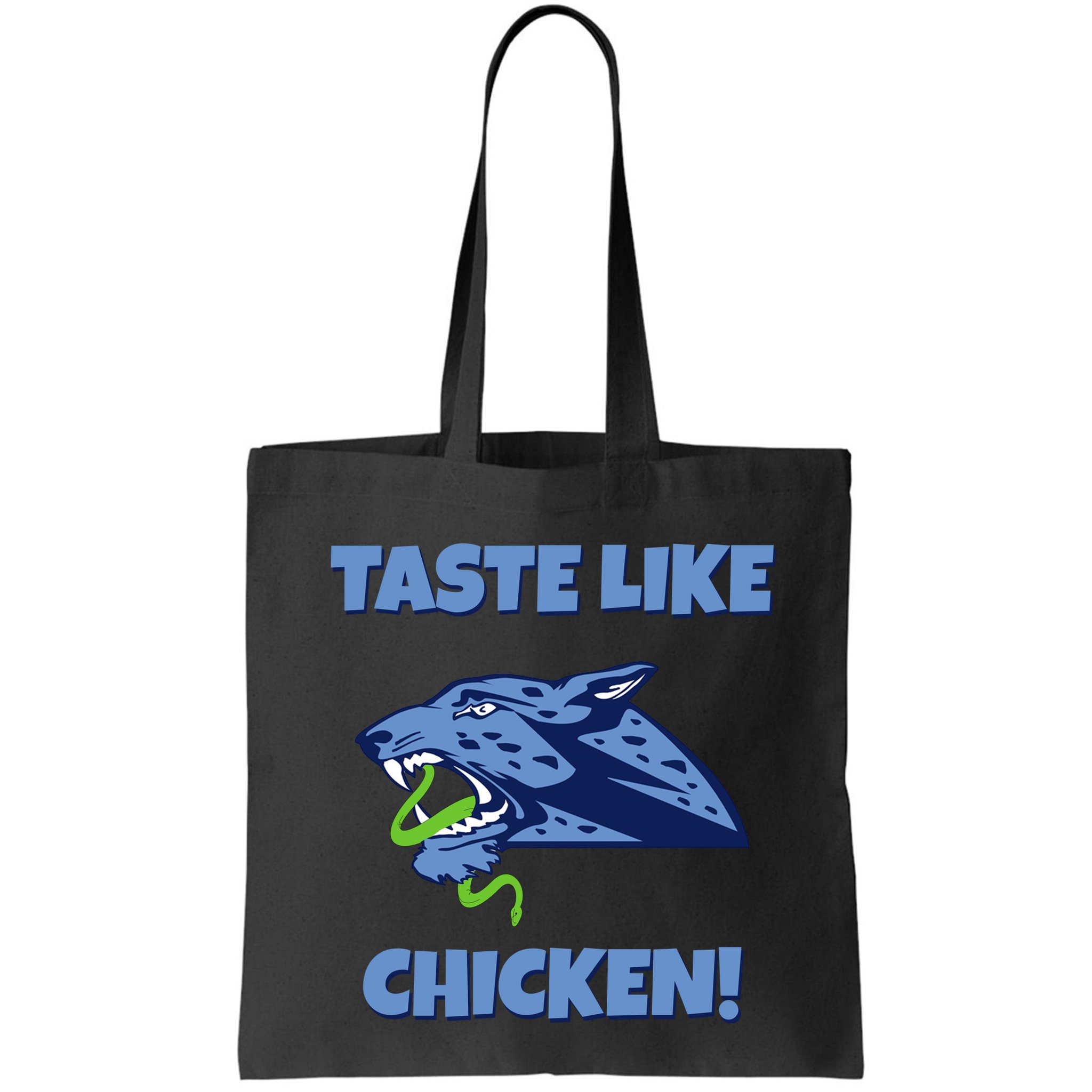 Taste Like Chicken Football Panther Eating Snake Football Rivals Bag
