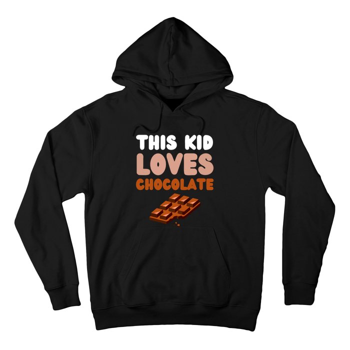 This Loves Chocolate Fun Novelty Funny Food Hoodie