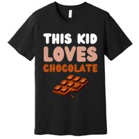 This Loves Chocolate Fun Novelty Funny Food Premium T-Shirt