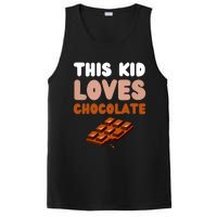 This Loves Chocolate Fun Novelty Funny Food PosiCharge Competitor Tank